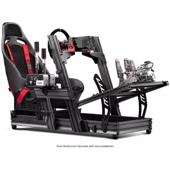 Next Level Racing - F-GT Elite Formula & GT Alumīnija Profila Simulatora Kokpits - Sānu un Priekšējā Stiprinājuma Izdevums (396039)