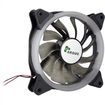 INTER-TECH Argus RS-051 ARGB 120mm korpusa ventilators – melns
