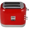 Kenwood TCX751RD 2-šķēļu tosteris 900 W, metāla korpuss, sarkans, 160×272×257 mm