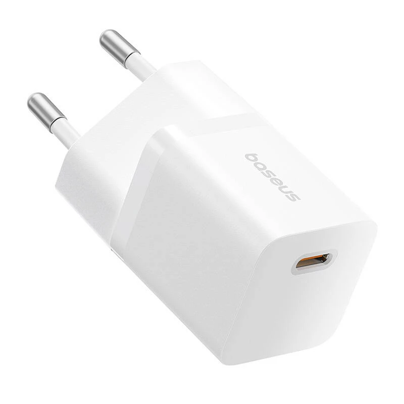 Baseus P10110909213-00 USB-C GaN5 mini 25W tīkla lādētājs Balts