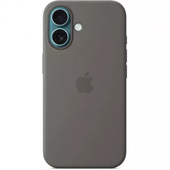 Cover Apple iPhone 16 Silikona maciņš ar MagSafe, akmens pelēkā krāsā