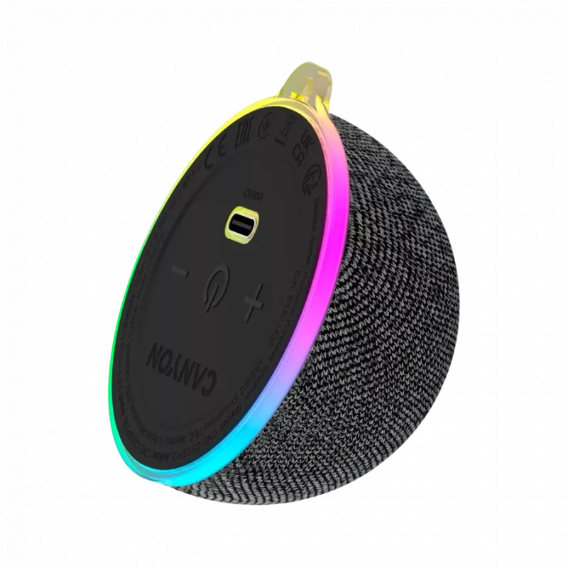 CANYON Magnetic BT skaļrunis OnMove 13 5W Melns