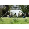 Pavillon Event Shelter, 4,5 x 4,5 m (gaiši pelēks/pelēks)