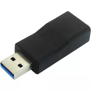 savienotāju adapteris ROLINE 12.03.2995 USB 3.1 Typ A uz Typ C, melns
