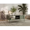 Cama TRESSE sols / galdiņš 110x60x40 matēts zaļš