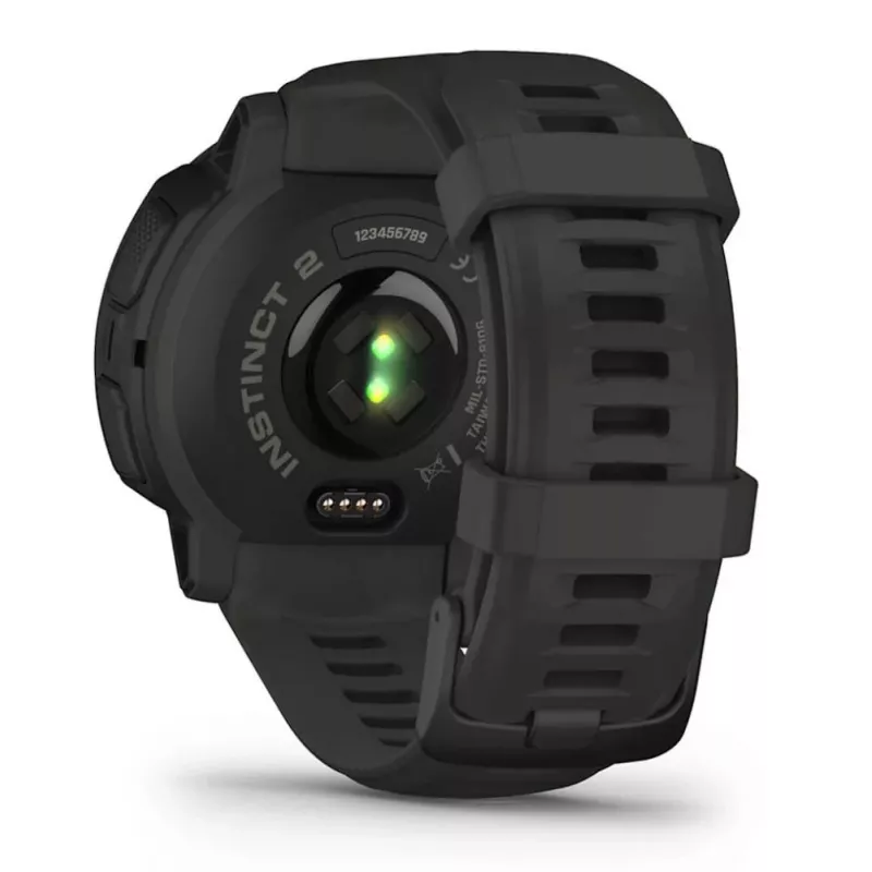 Garmin Instinct 2 2.29 cm (0.9) MIP 45 mm digitāls 176 x 176 pikseļi grafīta GPS (satelīts)