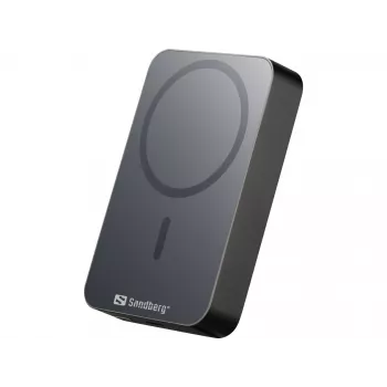 Portable Charger Sandberg Mag Wireless Powerbank 10000 ALU, 10000 mAh