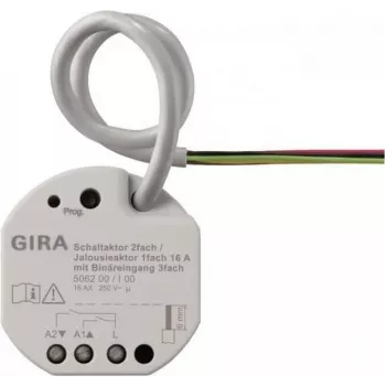 GIRA 506200 Schalt-/Jal.actuator 2f/1f 16 A UP KNX Secure (506200)