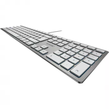 CHERRY KC 6000 plāns FOR MAC klaviatūra Office USB QWERTZ German Silver