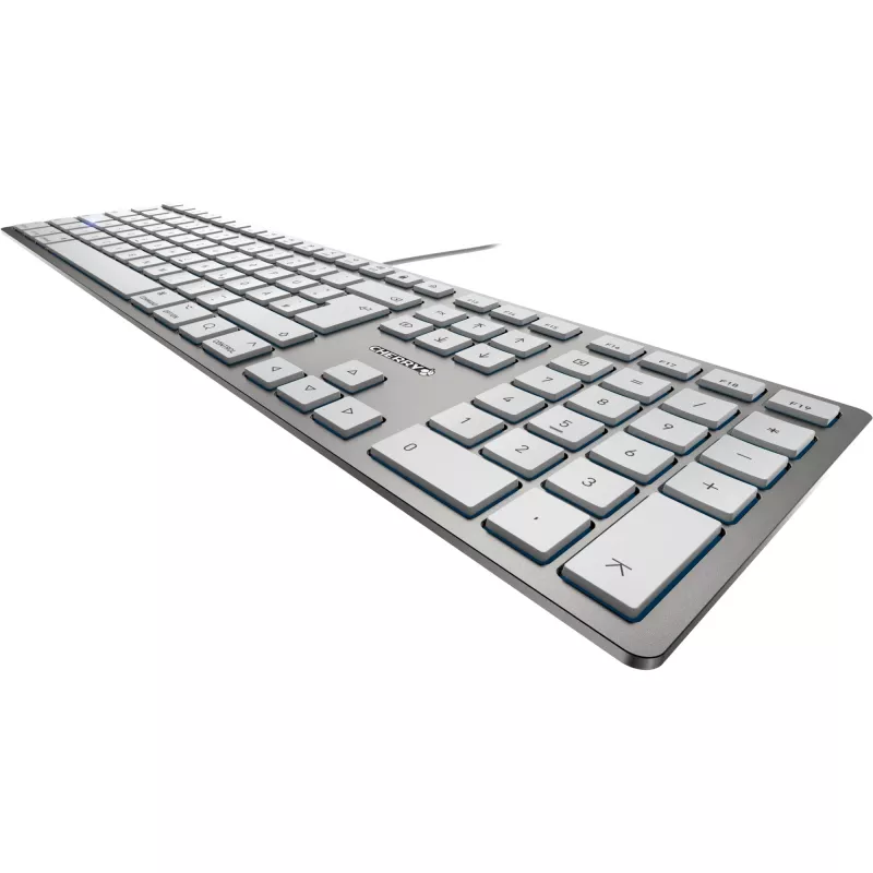 CHERRY KC 6000 plāns FOR MAC klaviatūra Office USB QWERTZ German Silver