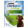 Zobu kopšanas našķis Purina Nestlé Dentalife Active Fresh Large 142 g — zobu kopšanas našķis lieliem suņiem (25–45 kg), ar mājputnu garšu