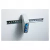 DIN sliedes optiskās šķiedras savienojuma sadalītājs DIGITUS DN-96893 — leņķveida, 6 SC DX / LC Quad, alumīnijs, pelēks