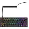 Klaviatūra Sharkoon 100065630 60% vadu USB QWERTZ vācu melna