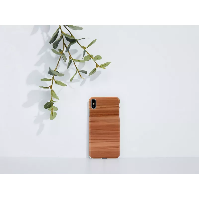 viedtālruņa maciņš man and wood iPhone XS Max — Cappuccino balta
