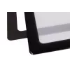 DEMCiflex putekļu filtrs 120 mm, kvadrātveida - melns/baltss