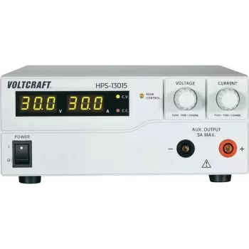 Laboratorijas barošanas avots Voltcraft HPS-13015 1–30 V DC 0–15 A