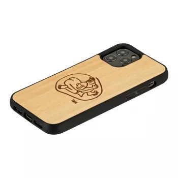 Tālruņa maciņš man and wood iPhone 12 Pro Max — 'child fish' dizains