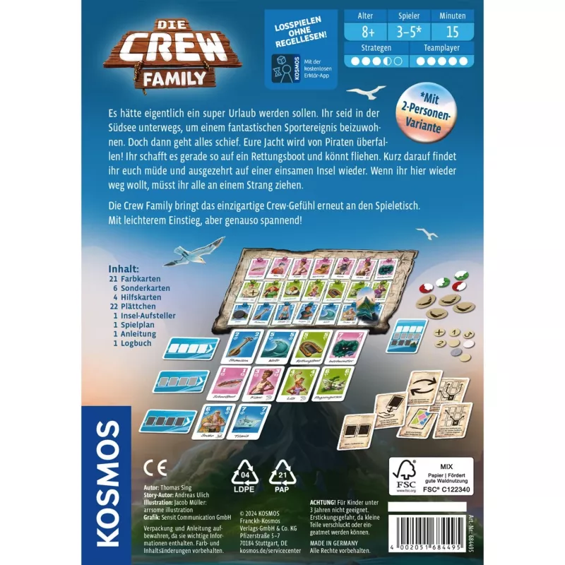 Kosmos 68449 20 min Galda spēle Ceļojums/piedzīvojums
