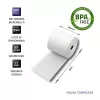 Qoltec 51892 termorullis 80 x 80 | 55 g/m² | 10 gab. | bez BPA