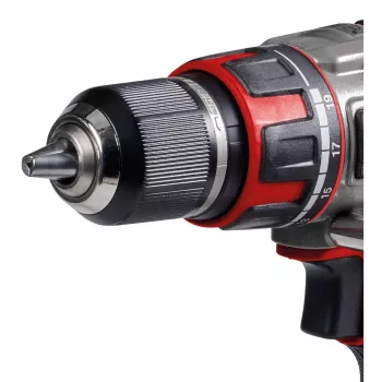 Einhell TP-CD 18/80 Li BL-Solo Keyless 1.41 kg Melns, Sarkans