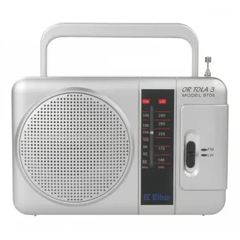 Portatīvais radio Eltra TOLA 3 Analog Sudraba