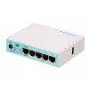Mikrotik RB750GR3 vadu maršrutētājs Gigabit Ethernet Tirkīza, Balts