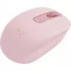 Logitech M196 - pele - labā un kreisā roka - optiskā - 3 pogas - bezvadu - Bluetooth - rozā (910-007461)
