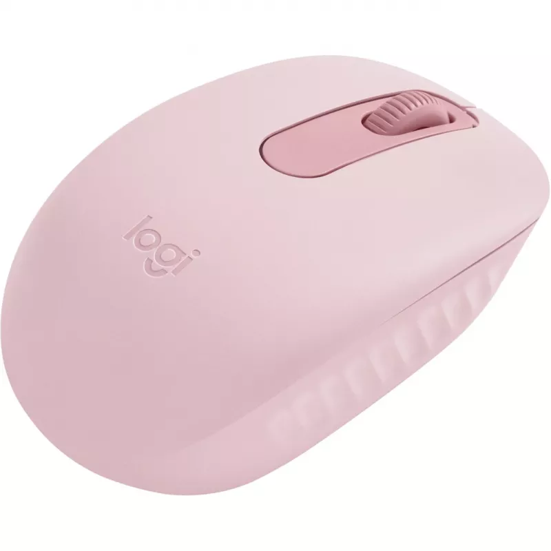 Logitech M196 - pele - labā un kreisā roka - optiskā - 3 pogas - bezvadu - Bluetooth - rozā (910-007461)