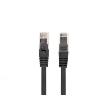 Tīkla kabelis LANBERG PCU6-10CU-0050-BK Cat6 U/UTP RJ-45 0.5 m melns