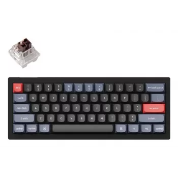 Tastatūra Wrl V4 RGB/CARBON Melns V4-B3 Keychron