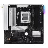 ASRock B850M Pro RS WiFi mātesplate — AMD B850, Socket AM5, microATX, DDR5, 4 DIMM, 256GB, Wi‑Fi 6E, 2.5Gb LAN, 3x M.2