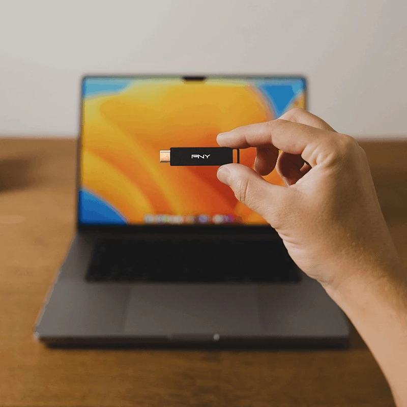 PNY Elite-X USB zibatmiņa 64 GB USB Type-C 3.2 Gen 1 (3.1 Gen 1) Melna (P-FDI64GELTXC-GE)