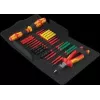 Mehāniķu instrumentu komplekts Wera 05006610001 17 instrumenti Sarkanā un Dzeltenā krāsā