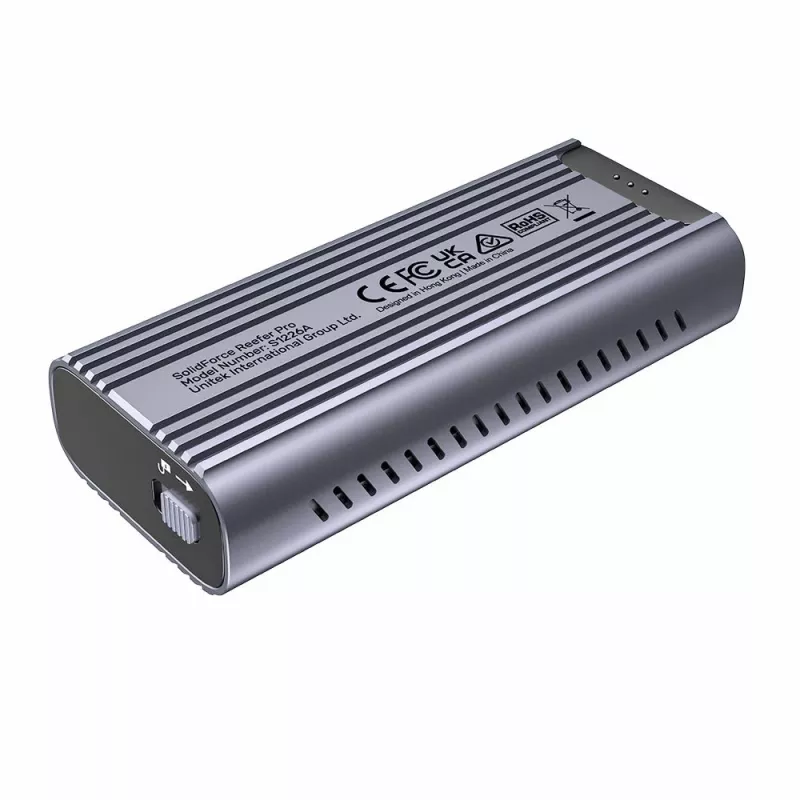 SSD korpuss UNITEK S1226A melns/pelēks M.2 PCI Express 40 Gbit/s