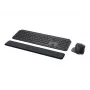Logitech MX Keys combo for Business Gen 2 tastatūra ar peli Office RF Wireless + Bluetooth AZERTY franču Graphite