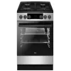 Cooker AMICA 523GEH3.33ZpTsDFA PIZZA oven, freestanding gas cooker, Energy class A