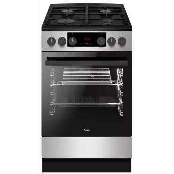 Cooker AMICA 523GEH3.33ZpTsDFA PIZZA oven, freestanding gas cooker, Energy class A
