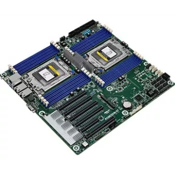 Mātesplate ASRock ROME2D16-2T LGA 4094 EEB, dual-socket, 16 DIMM DDR4, 3.2 TB RDIMM, 5x PCIe x16 Gen4, 16x SATA III