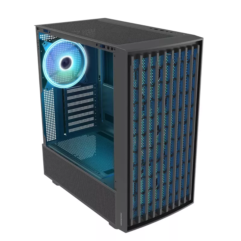 MODECOM BREEZE ARGB Flow MIDI USB 3.0 X 2 CYPE-C datora korpuss