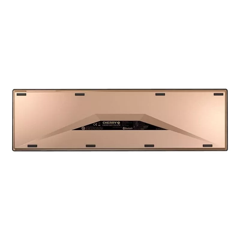 CHERRY DW 9100 SLIM tastatūra un pele, universāls RF bezvadu + Bluetooth, melns