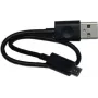 Instalācijas kabelis NOKIA CA-189CD Micro USB — universāls uzlādes un datu pārraides kabelis, melns