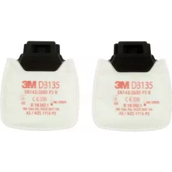 3M Secure Click daļiņu filtrs P3 R D3135 2 gab. (D3135)