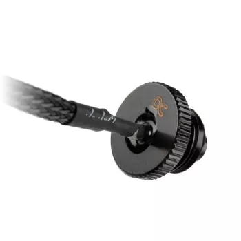 Temperatūras sensors Alphacool 17596 misiņa melns 18mm dziļums 17mm augstums