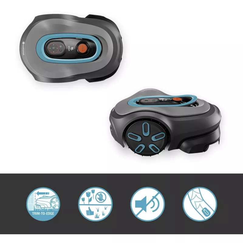 Robotic lawn mower Gardena smart SILENO pro baterija 600 m² 16 cm