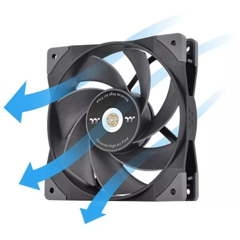 Thermaltake SWAFAN GT12 120mm korpusa ventilators - melns