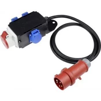 Electric adapter AS Schwabe MIXO 61520 — CEE ligzda 3x400V uz 3x230V