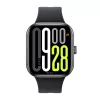 Viedpulkstenis Xiaomi Watch 5 taisnstūra 2,07 collu AMOLED displejs, melns korpuss, melna TPU siksniņa, 47,5 mm, 5 ATM