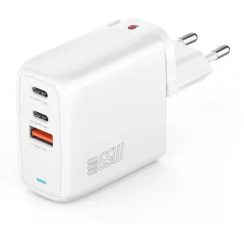 Iekštelpu lādētājs 4smarts GaN Flex Universal balta