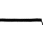 LAPP 73220257 Spoles kabelis UNITRONIC® SPIRAL 300 mm / 1200 mm 5 x 0.25 mm² Melns 1 gab. (73220257)