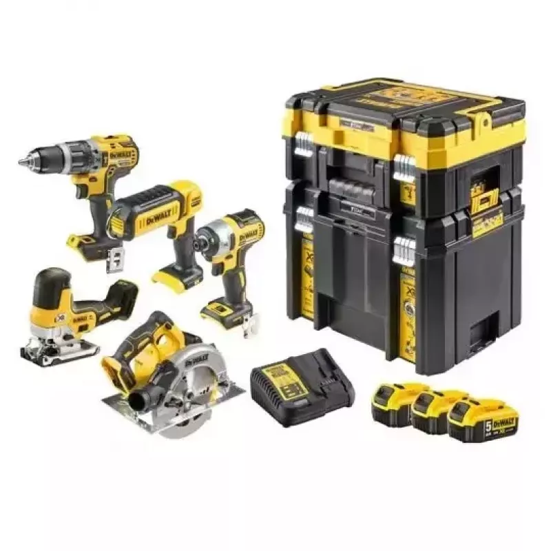 Elektroinstrumentu komplekts DeWALT DCK500P3T-QW, 18V, 3 baterijas